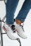 Peru Genuine Leather Off-White-Red Men's Sports Shoes - 5