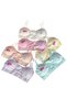 4-Piece Pastel Colors Dondeza Girls' Rope Strap Padded Ribbed Half Tank Top Bustier Training Bra - 5