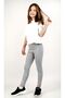 Girl's Long Tights Lycra Cotton Gray