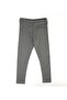 Long Tights for Girls Lycra Cotton Anthracite - 5