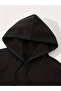 Unisex Sunset Printed Oversize Winter 3 Thread 100% Cotton Hooded Sweatshirt Hoodie - 3