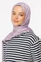 Lilac Checkerboard Pattern Silky Jacquard Shawl