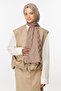 Canyon Checkerboard Pattern Silky Jacquard Shawl