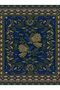 Atlas Collection Navy Blue and Green Theme Ivy and Bird Patterned Modern Decorative Carpet 33 - 4