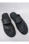Genuine Leather Flip-Flops Men's Slippers - 3