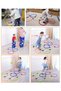 Circle Hopscotch Ring Game Set 22 Pieces - Kindergarten and Outdoor Garden Activity Training Circle 27 cm - 3