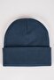 Boy's Woven Label Knitwear Beanie V1853A624Wn - 4