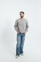 3 Thread Men's Crew Neck Sweat Puff Soft Fabric - 6