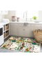 Atlas Collection Multicolored Owl and Flower Figures Patterned Creative Modern Decorative Carpet 34 - 3
