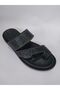 Genuine Leather Flip-Flops Men's Slippers - 4