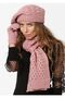 Women's Winter Painter 3-Piece Set Scarf, Beret and Glove Set - 3