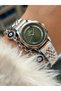New Model Steel Cord Women's Wristwatch + Nazar Beaded Bracelet Gift - 5
