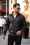 Oversized Men's New Season Leather Jacket - 2