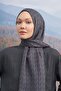 Smoked Cotton Monoogram a Patterned Shawl - 4