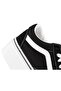 Ua old skool stackform women's high heel daily shoe sneaker black - 8