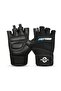 Pro Grip Genuine Leather Gym Gloves (Black, Size - Small) | Material - Micro fiber Suede