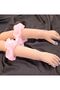 Baby Gemma Organza Ruffle Girls Long Gloves Bebe Pink - 8