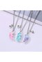 3-Color Magnet Heart Necklace Best Friend Best Friends Necklace for Girls,Birthday Gift - 3