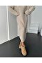 Crew Neck Knitted Pattern Long Knitwear Dress - 2