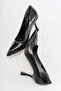 Women's Stiletto Shoes BLACK CROCO - 6