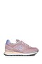 Peru Genuine Leather Chiffon-Lilac Women's Sports Shoes