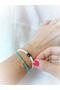 2-Pack Evil Eye Beads White and Blue Bead Bracelet - 5