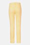 Women Straight Leg Slim Fit Jeans, Yellow - 2