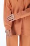 2227_Women's Hijab Hooded Sweatshirt & Pants Tracksuit Set with Finger Slits - Comfortable Sportswear - 6