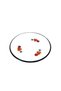 Enamel Sini Decorated Nostalgia Tray Pudding Bowl Fruit Bowl Tableware Tea Tray 40 cm - 2