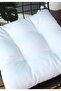 Beta White Fluffy Chair Cushion with Laces 40X40Cm - 5