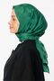 Jade Checkerboard Pattern Silky Jacquard Shawl - 6