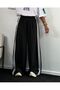 Women's Side Ribbon Wide Leg Sweatpants - 2
