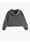 Republic Embroidered Hooded Sweatshirt Long Sleeve Raised Cotton - 2