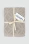 50X90 Towel Set of 2 Soft Colored Jacquard High Water Absorbent Feature (Vibe) - 2
