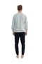 U.S. Polo Assn. Men's Long Sleeve Round Neck Two Thread Tracksuit Pajama Set S25820 - 2