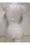 Mtk 0028 Chiara Grazia Ecru Lace Cupless Lingerie Set - 3