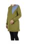 Women's Collegio Ribbaned Six Strap Combined Two Thread Seasonal Combed Cotton Tunic - 2