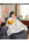 Functional Poncho Nursing Cover Stroller Cover Baby Carriage Cover Single Product Sky - 3