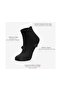 Black Winter Non-Slip Pilates Yoga Ballet and Dance Socks - 3