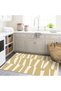 Atlas Collection Beige Themed Geometric Patterned Creative Modern Decorative Carpet 37 - 3