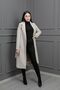 Kaside Women's Slim Fit Cut Casual Winter Stamp Coat Jacket
