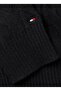 Round Neck Black Women's Sweater Soft Wool Cable C-Nk - 3