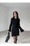 Women's Mini Ribbed Winter Knitwear Dress Daily Use Stylish Design - 2