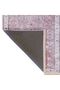 Lina Collection Antique Look Pink Patterned Woven Base Modern Decorative Carpet Lina06 - 4