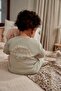 100% Organic Cotton Green Footless Animal Patterned 3-Piece Sleeping Bag Set Alyk79474 - 3