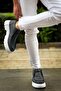 Castelya High-Sole Lace-Up Classic Men's Shoes Black/White - Che - 3