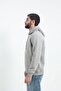 3 Thread Men's Side Pocket Hooded Sweat Puff Soft Fabric - 2