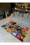 Atlas Collection Surrealist Design Retro Line Character Figures Patterned Modern Decorative Carpet 29 - 2