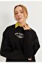 Women's Black New York City Printed Oversize Sweatshirt - 2
