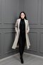 Kaside Women's Slim Fit Cut Casual Winter Stamp Coat Jacket - 2